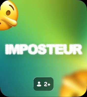 Impostor — original WhoLiked game pack artwork