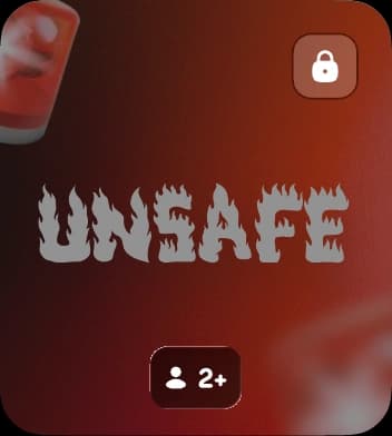 Unsafe — original WhoLiked game pack artwork