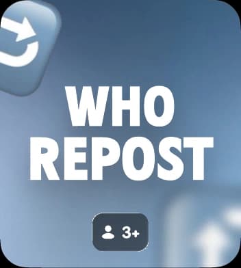 Who Repost — original WhoLiked game pack artwork